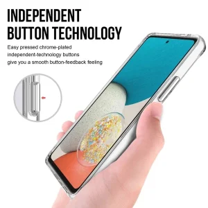 کاور اپیکوی مدل Transparent Clear مناسب برای گوشی موبایل سامسونگ Galaxy S24 FE
