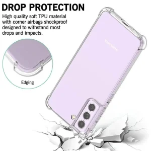 کاور اپیکوی مدل Transparent Clear مناسب برای گوشی موبایل سامسونگ Galaxy S24 FE