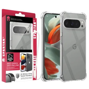 کاور اسپارتان مدل Airbag Strap مناسب برای گوشی موبایل گوگل Pixel 9 Pro XL به همراه بندآویز