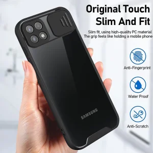 کاور گاردتک مدل Camshield-Trans مناسب برای گوشی موبایل سامسونگ Galaxy A22 5G