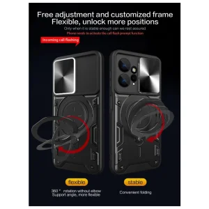 کاور اسپارتان مدل Magner Ring مناسب برای گوشی موبایل شیائومی Redmi Note 12 4G