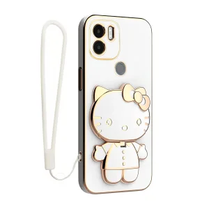 کاور اسپارتان مدل Kitty مناسب برای گوشی موبایل شیائومی Redmi A2 Plus / A1 Plus به همراه بند نگهدارنده
