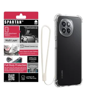 کاور اسپارتان مدل Airbag Strap مناسب برای گوشی موبایل شیائومی Civi 4 Pro 5G به همراه بندآویز