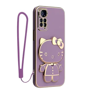 کاور اسپارتان مدل Kitty مناسب برای گوشی موبایل شیائومی Redmi Note 12 Pro 4G / Note 11 Pro به همراه بند نگهدارنده