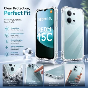 کاور اسپارتان مدل Airbag مناسب برای گوشی موبایل شیائومی Redmi 15C/ Poco C85