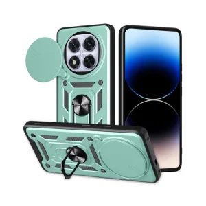 کاور اسپارتان مدل Defender Armor مناسب برای گوشی موبایل شیائومی Redmi Note 14 Pro 4G به همراه بندآویز و پاپ سوکت