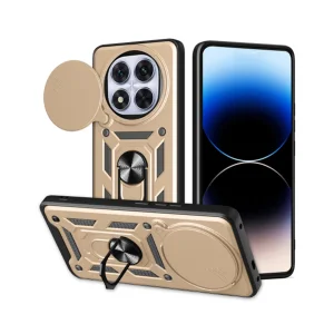 کاور اسپارتان مدل Defender Armor مناسب برای گوشی موبایل شیائومی Redmi Note 14 Pro 4G به همراه بندآویز و پاپ سوکت