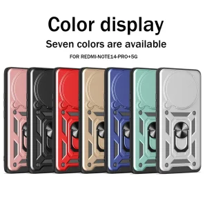 کاور اسپارتان مدل Defender Armor مناسب برای گوشی موبایل شیائومی Redmi Note 14 Pro 4G به همراه بندآویز و پاپ سوکت