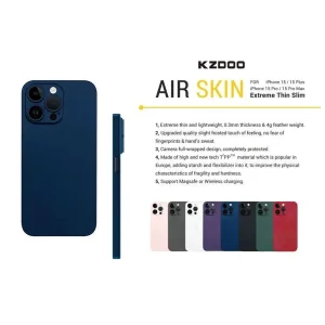 کاور کی - زد دوو مدل Air Skin مناسب برای گوشی موبایل اپل iPhone 15pro