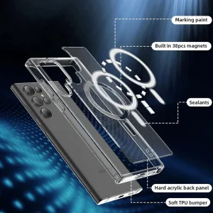 کاور اپیکوی مدل AntiShock-MagSafe مناسب برای گوشی موبایل سامسونگ Galaxy S25 Ultra