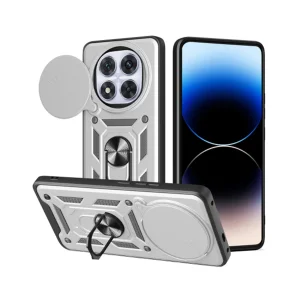 کاور اسپارتان مدل Defender Armor مناسب برای گوشی موبایل شیائومی Redmi Note 14 Pro 5G به همراه بندآویز و پاپ سوکت