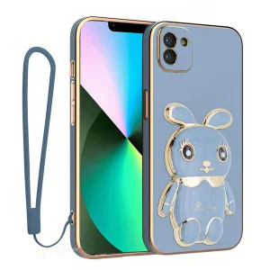 کاور اسپارتان مدل Bunny Strap مناسب برای گوشی موبایل سامسونگ Galaxy A03 به همراه بند