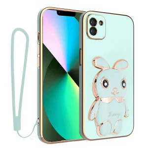 کاور اسپارتان مدل Bunny Strap مناسب برای گوشی موبایل سامسونگ Galaxy A03 به همراه بند