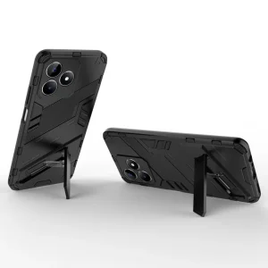 کاور اسپارتان مدل Bibercas Strap مناسب برای گوشی موبایل ریلمی Realme C51/ C53/ Note 50 4G به همراه بندآویز