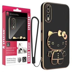 کاور اسپارتان مدل Kitty Strap مناسب برای گوشی موبایل آنر Honor X7B به همراه بند