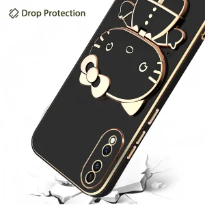 کاور اسپارتان مدل Kitty Strap مناسب برای گوشی موبایل آنر Honor X7B به همراه بند