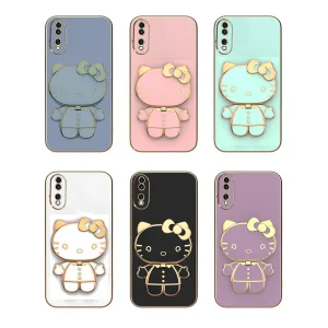 کاور اسپارتان مدل Kitty Strap مناسب برای گوشی موبایل آنر Honor X7B به همراه بند