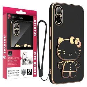 کاور اسپارتان مدل  Kitty Strap مناسب برای گوشی موبایل ریلمی C67 4G به همراه بند