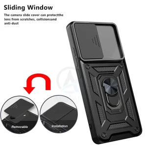 کاور اسپارتان مدل Defender Armor Strap مناسب برای گوشی موبایل موتورولا Moto Edge 50 Fusion به همراه بند