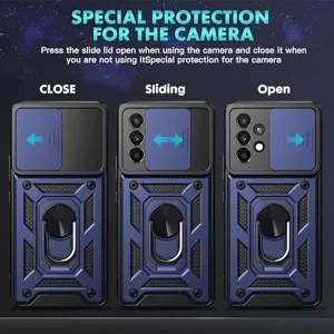 کاور اسپارتان مدل Defender Armor Strap مناسب برای گوشی موبایل موتورولا Moto Edge 50 Fusion به همراه بند