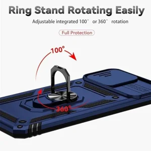 کاور اسپارتان مدل Defender Armor Strap مناسب برای گوشی موبایل موتورولا Moto Edge 50 Fusion به همراه بند