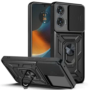 کاور اسپارتان مدل Defender Armor Strap مناسب برای گوشی موبایل موتورولا Moto Edge 50 Fusion به همراه بند