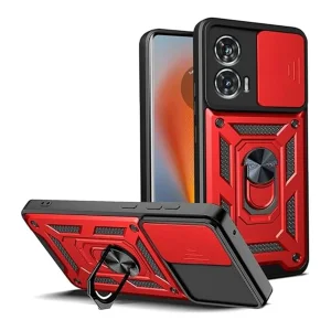 کاور اسپارتان مدل Defender Armor Strap مناسب برای گوشی موبایل موتورولا Moto Edge 50 Fusion به همراه بند