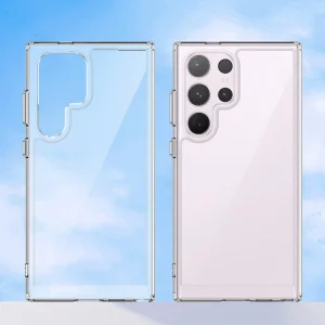 کاور اسپارتان مدل Airbag Space Strap مناسب برای گوشی موبایل سامسونگ Galaxy S22 Ultra به همراه بند آویز