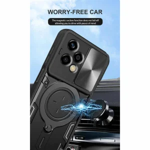 کاور اسپارتان مدل Magnet Ring Strap مناسب برای گوشی موبایل آنر 200 Lite به همراه بند آویز
