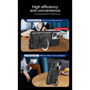 کاور اسپارتان مدل Magnet Ring مناسب برای گوشی موبایل شیائومی Poco X6 Pro 5G