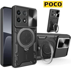 کاور اسپارتان مدل Magnet Ring مناسب برای گوشی موبایل شیائومی Poco X6 Pro 5G