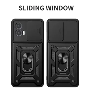 کاور اسپارتان مدل Defender Armor Strap مناسب برای گوشی موبایل موتورولا Moto G85 به همراه بند