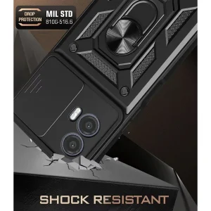 کاور اسپارتان مدل Defender Armor Strap مناسب برای گوشی موبایل موتورولا Moto G85 به همراه بند