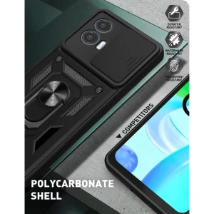 کاور اسپارتان مدل Defender Armor Strap مناسب برای گوشی موبایل موتورولا Moto G85 به همراه بند