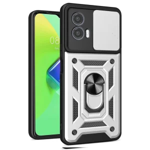 کاور اسپارتان مدل Defender Armor Strap مناسب برای گوشی موبایل موتورولا Moto G85 به همراه بند