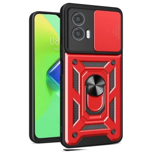 کاور اسپارتان مدل Defender Armor Strap مناسب برای گوشی موبایل موتورولا Moto G85 به همراه بند