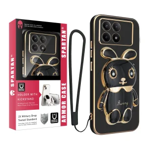 کاور اسپارتان مدل Bunny Strap مناسب برای گوشی موبایل شیائومی Poco X6 Pro به همراه بند