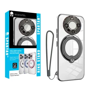 کاور اسپارتان مدل Ring Stand Strap مناسب برای گوشی موبایل هوآوی Huawei Mate 60 Pro به همراه بند
