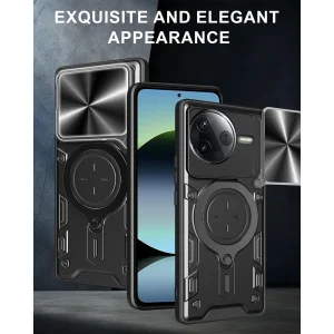 کاور اسپارتان مدل Magnet Ring مناسب برای گوشی موبایل شیائومی Poco F7 Ultra