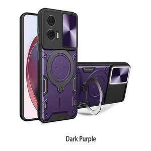 کاور اسپارتان مدل Magnet Ring Strap مناسب برای گوشی موبایل موتورولا Moto G85 به همراه بند آویز