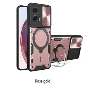 کاور اسپارتان مدل Magnet Ring Strap مناسب برای گوشی موبایل موتورولا Moto G85 به همراه بند آویز