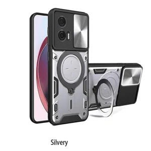کاور اسپارتان مدل Magnet Ring Strap مناسب برای گوشی موبایل موتورولا Moto G85 به همراه بند آویز
