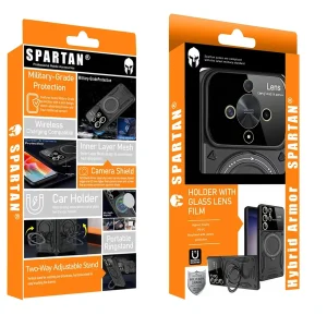 کاور اسپارتان مدل Hybrid Armor Strap مناسب برای گوشی موبایل آنرHX9B به همراه بند