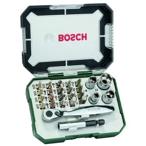 سری پیچ گوشتی شارژی بوش مدل BO-26P مجموعه 26 عددی