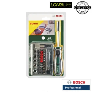 سری پیچ گوشتی شارژی بوش مدل فوق حرفه ای BO-Extra28 مجموعه 28 عددی