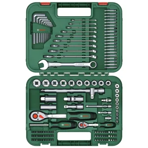 جعبه آچار و سرپیچ گوشتی بوش مدل فوق حرفه ای Pro Box 132 Bit مجموعه 132 عددی