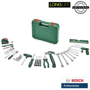 مجموعه 64 عددی ابزار دستی بوش مدل حرفه ای کد 1600A02ZB3