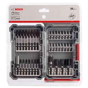 سرپیچ گوشتی بوش مدل فوق حرفه ای Box - 36 Bit Black مجموعه 36 عددی