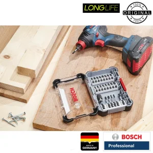 سرپیچ گوشتی فشارقوی بوش مدل Bosch 36 Pcs - Blck Bit مجموعه 36 عددی