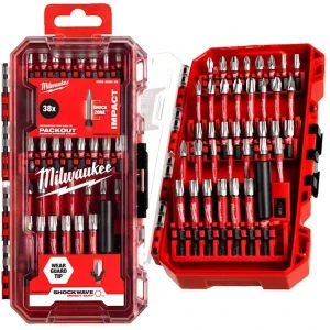 سری پیچ گوشتی میلواکی مدل SHOCKWAVE بسته 38 عددی